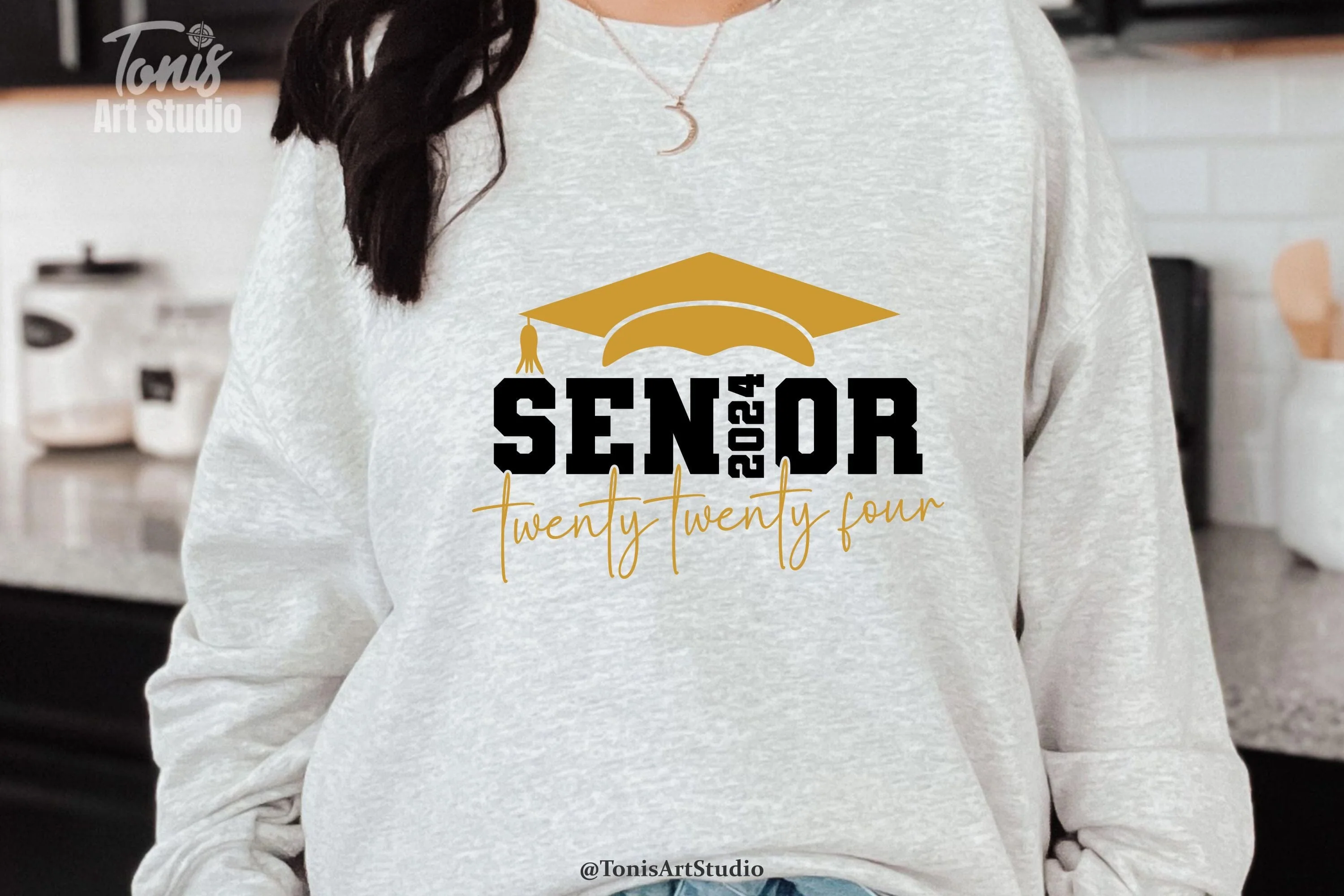 Celebrate the Class of 2024 with our Graduation SVG Bundle - Perfect for DIY Senior 2024 T-Shirt Designs! - Image 9