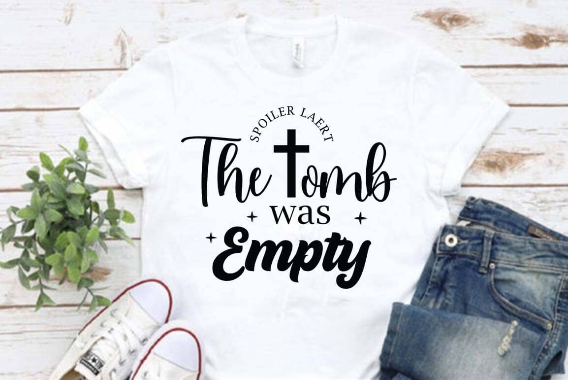 Christian Easter SVG Bundle, Religious Cricut Cut Files - Image 10