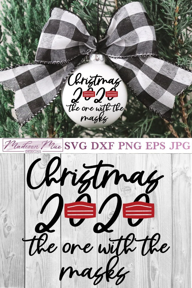 Christmas 2020 Ornament, The One With The Masks - Image 3