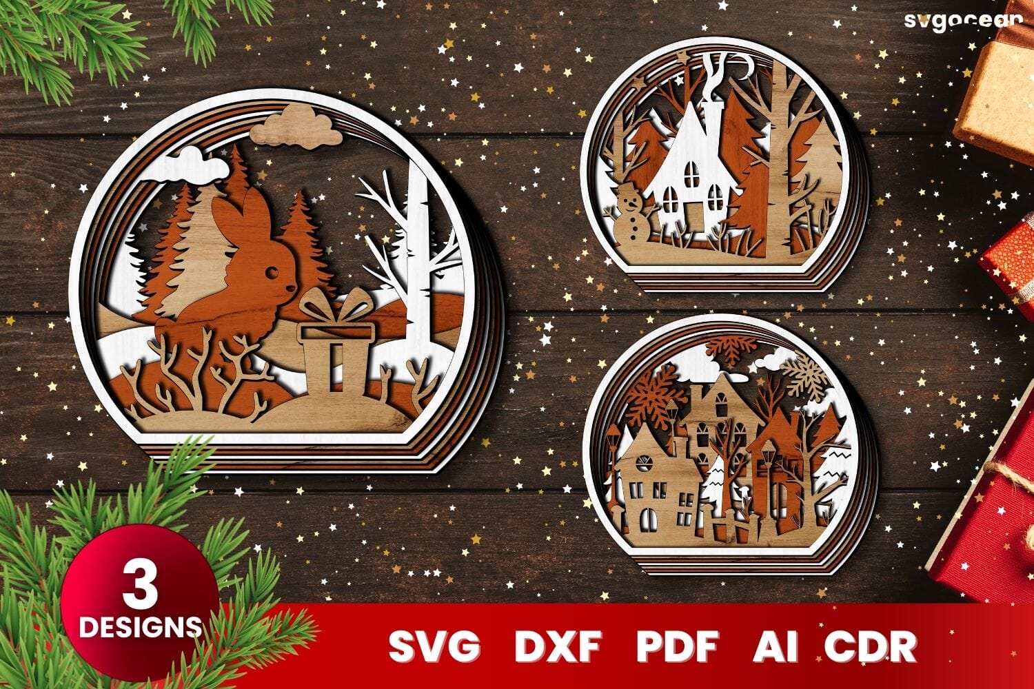 Christmas 2024 Laser Cut Mega Bundle - Image 8