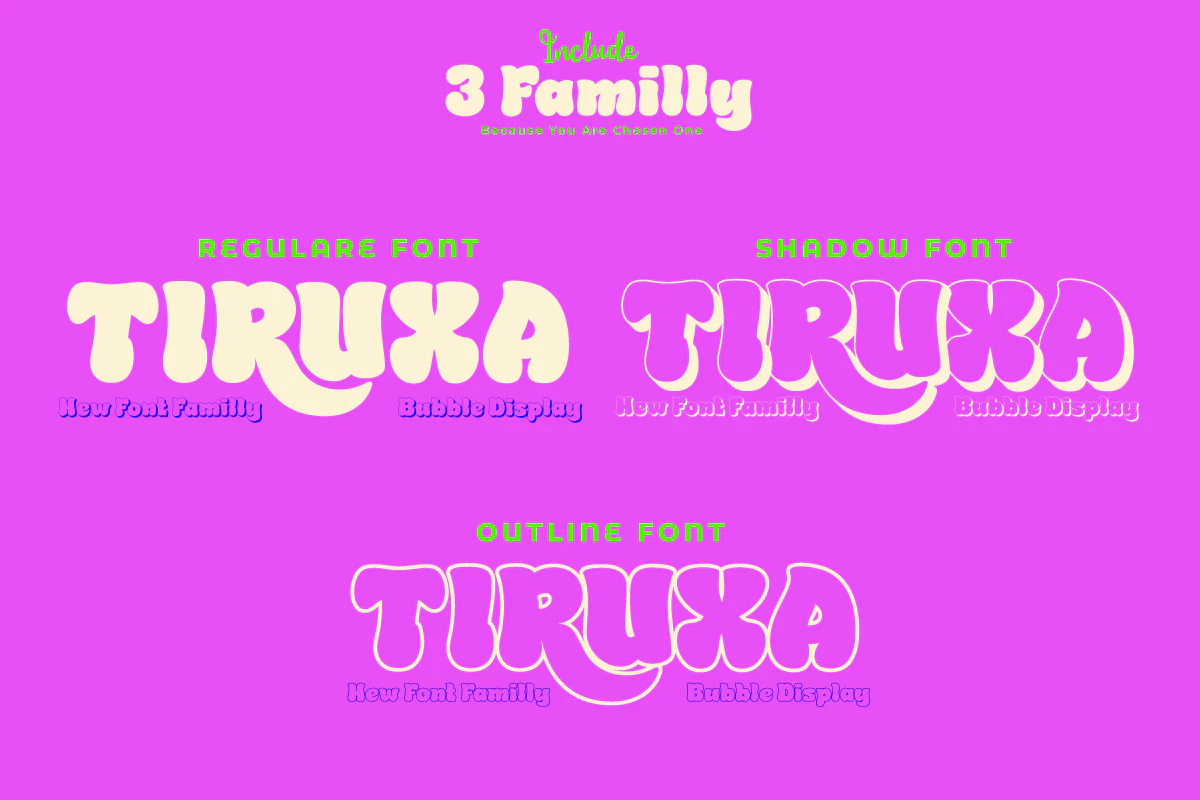 Ciroya - Bubble Font - Image 7
