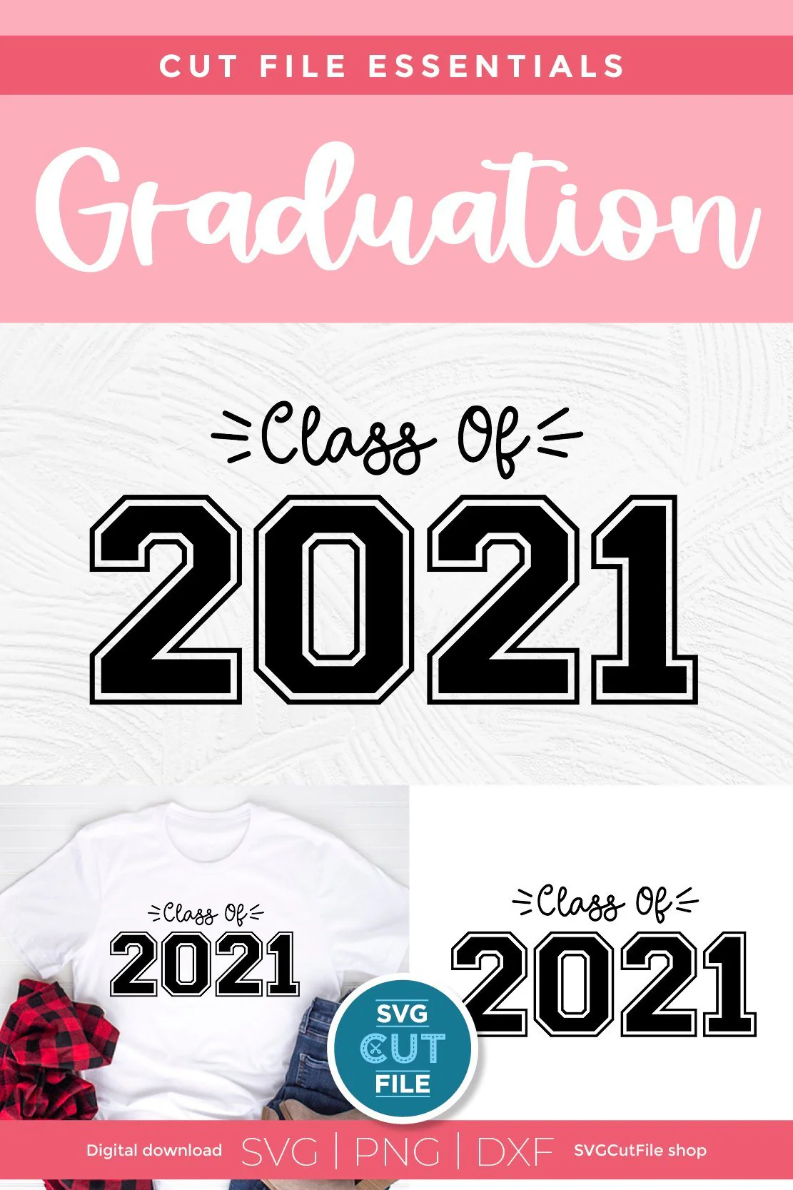 Class of 2021 grad, Senior 2021 svg, graduation cutting file, college, elementary,  high school trip, kindergarten, senior year, svg dxf png - Image 3
