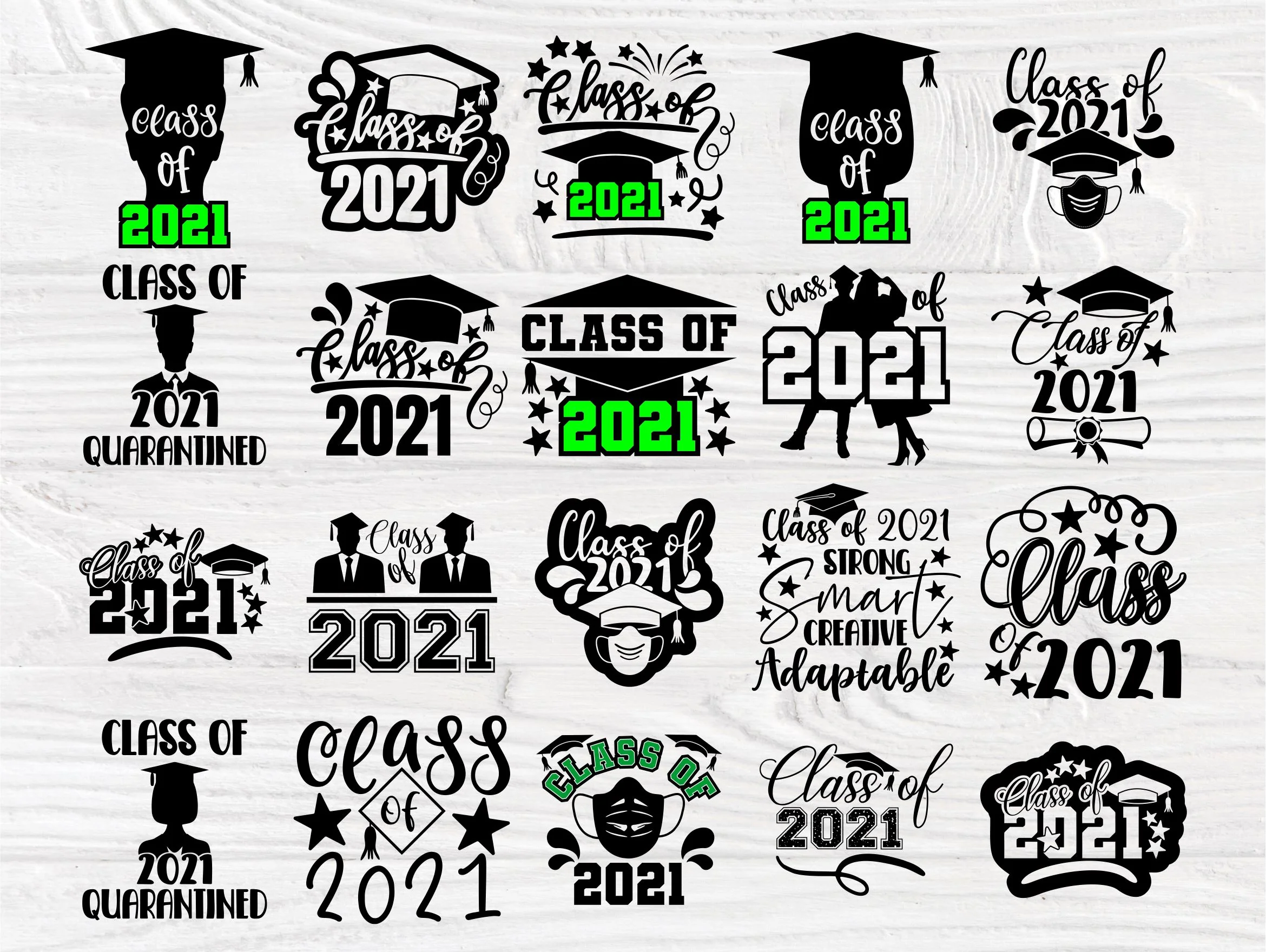 Class of 2021 Svg, Graduation Svg, Svg Cut Files - Image 2