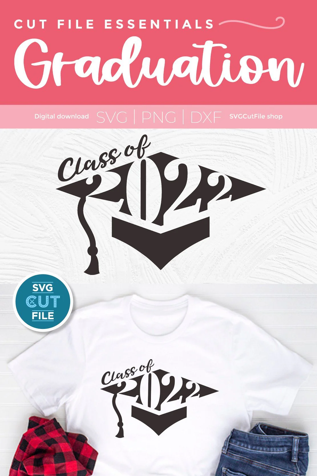 Class of 2022 svg, a 2022 grad svg with graduation cap - Image 3