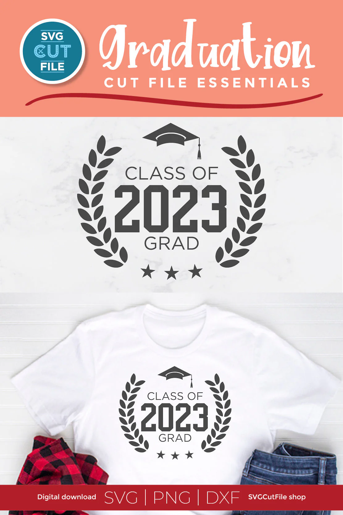 Class of 2023 Grad svg - Image 6