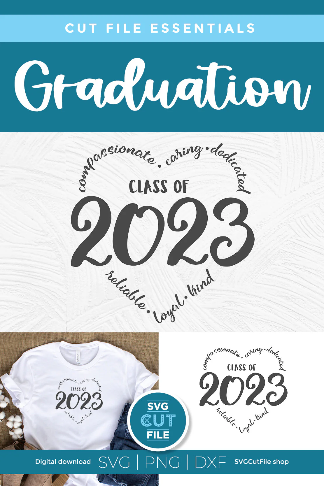 Class of 2023 svg for Cricut or Silhouette - Image 5