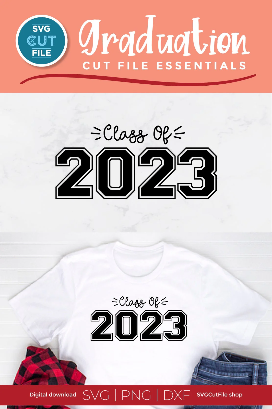 Class of 2023 svg, cute 2023 grad svg, 2023 graduation svg, 2023 senior svg, high school, college graduate svg, 2023 seniors, graduating - Image 6