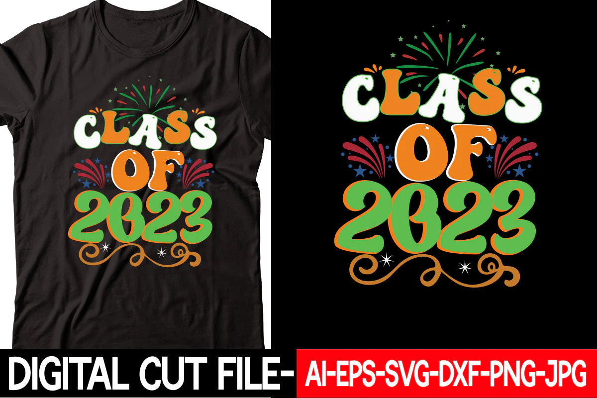 Class of 2023 SVG cut file
