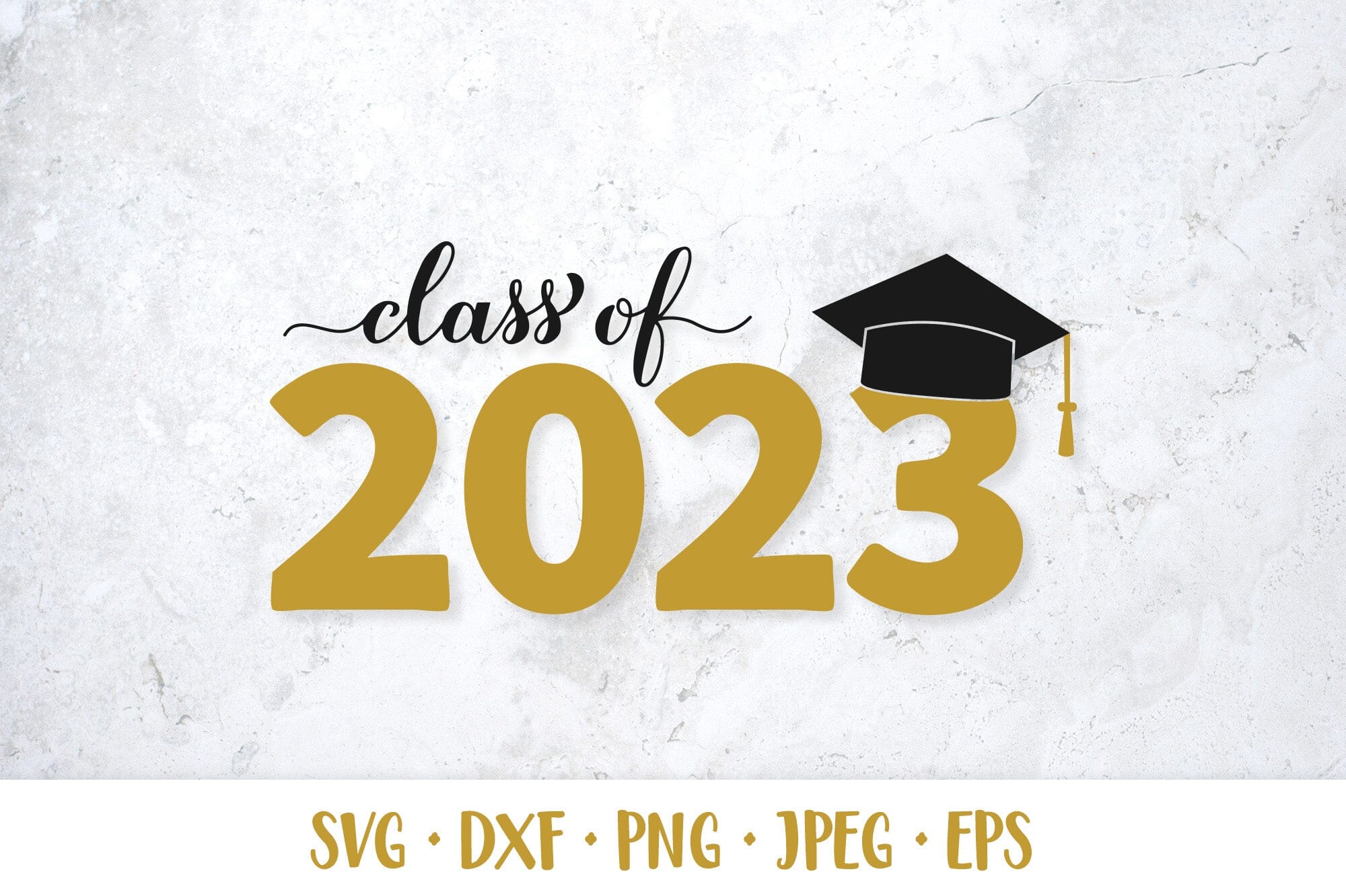 Class of 2023 SVG. Graduation party decorations