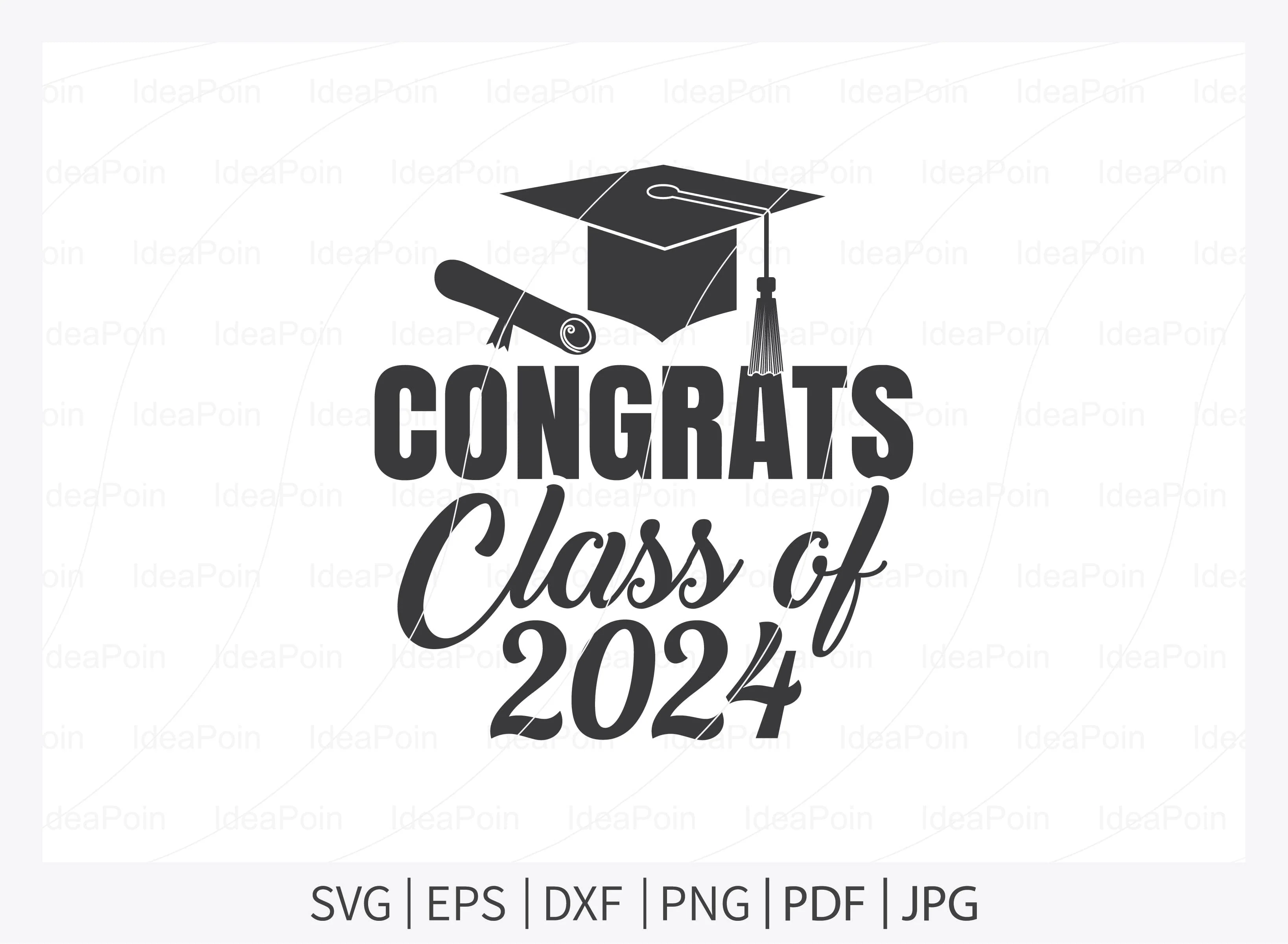 Class of 2024 svg, Class of 2024 svg Bundle, Graduation svg cap, senior 2024 svg, graduation svg, graduation shirt svg, 2024 Graduation svg - Image 3