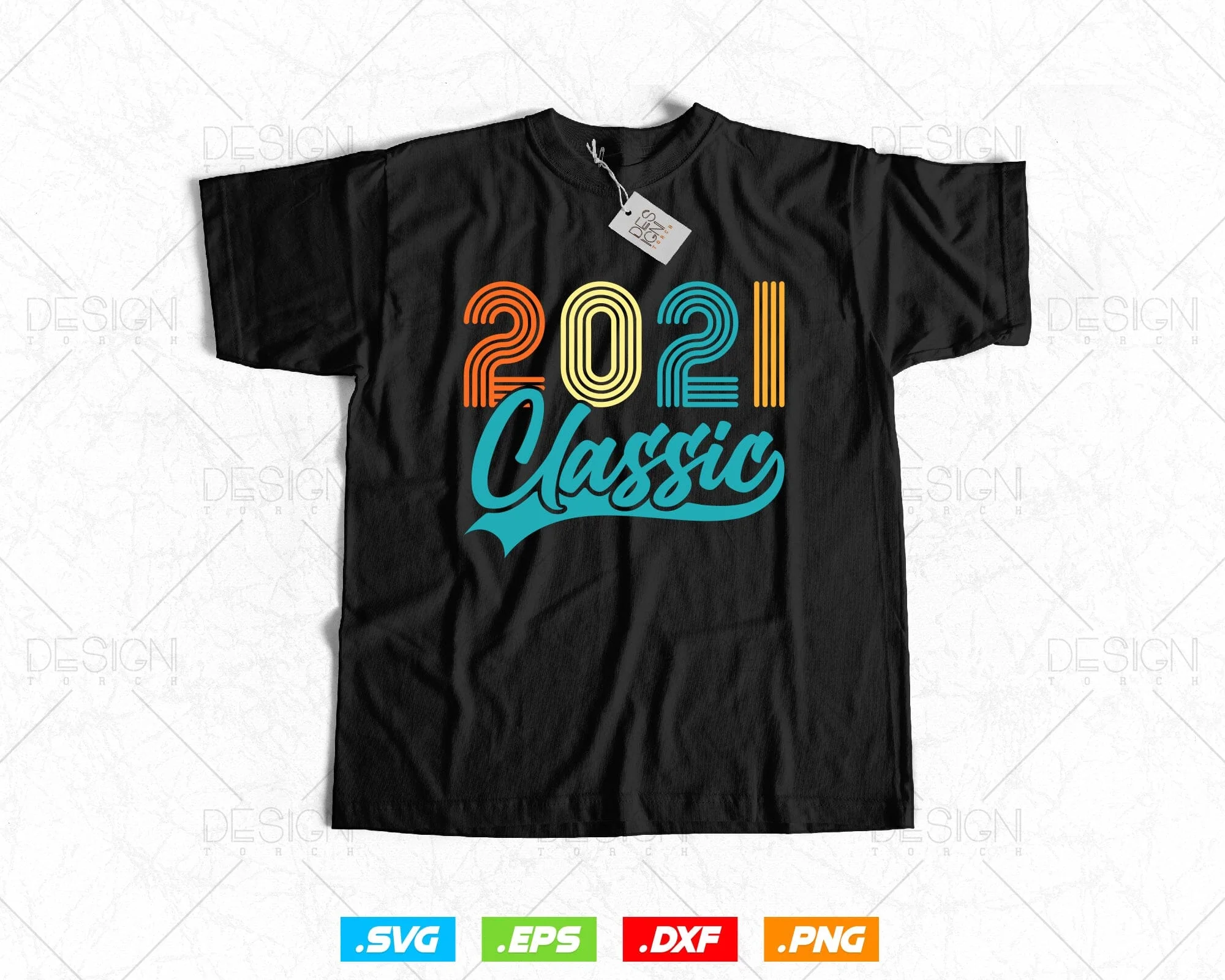 Classic 2021 Retro 3rd Birthday Shirt Svg Png, Vintage 3rd Birthday Year Number Tshirt, 3rd Birthday Gifts For Boy, 3rd Birthday Girl Svg - Image 2