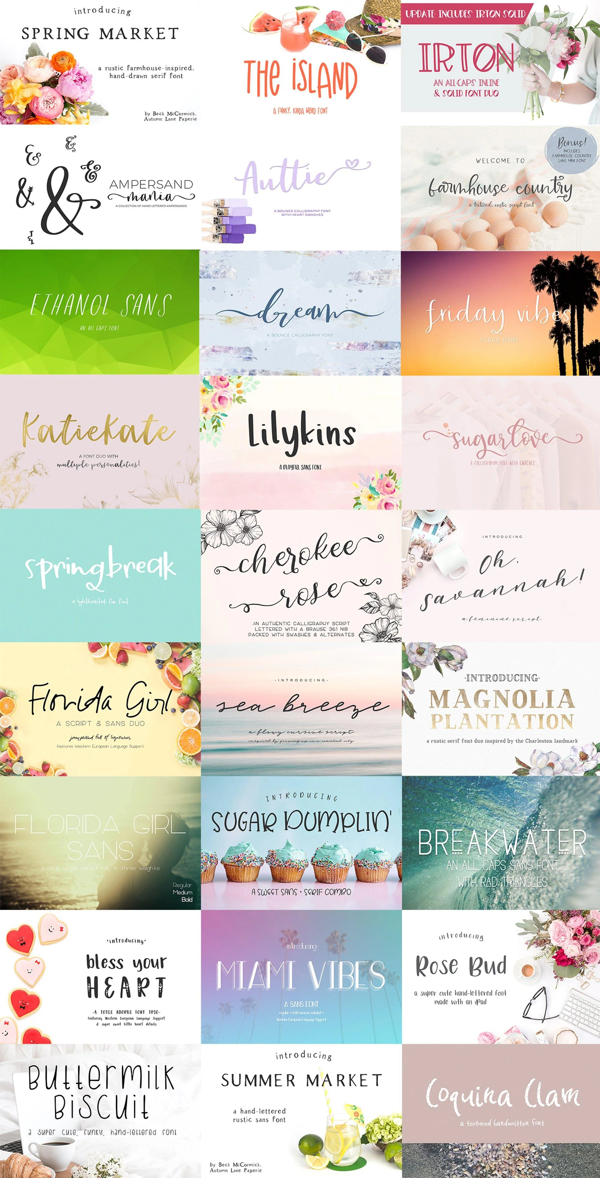 Complete Beck McCormick Font Shop - Image 3