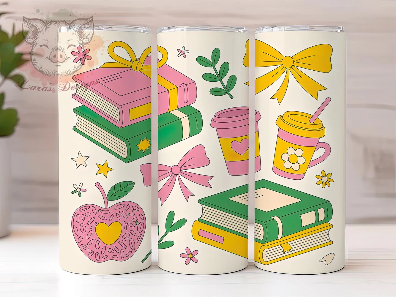 Coquette Teacher Chic Tumbler, Coquette Style, School Design, Classroom Chic, Trendy Educator, 20Oz Tumbler, Sublimation Wrap