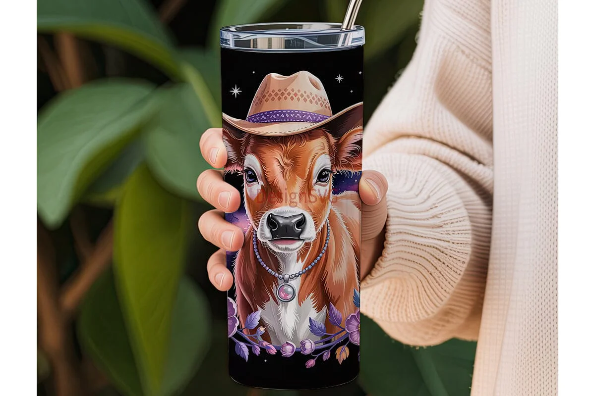 Cosmic Calf 20oz Tumbler Wrap - Image 3