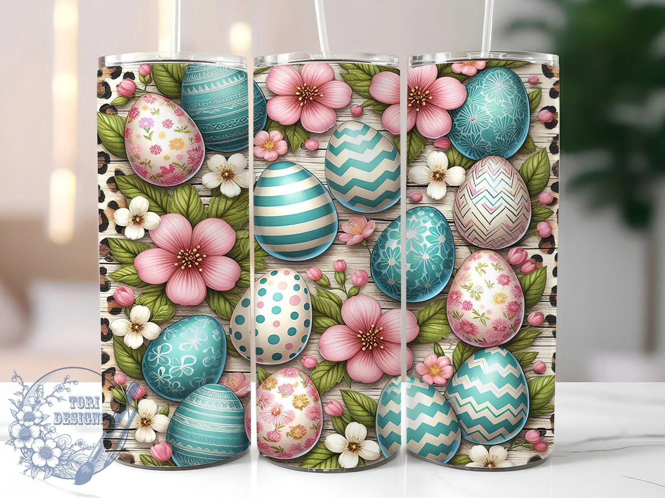 Cowhide Leopard Easter Egg Tumbler, Easter Egg Tumbler, Animal Print Wrap, Stylish 20oz Wrap, Sublimation Design, Trendy Gift Idea, Inspirational Easter Tumbler