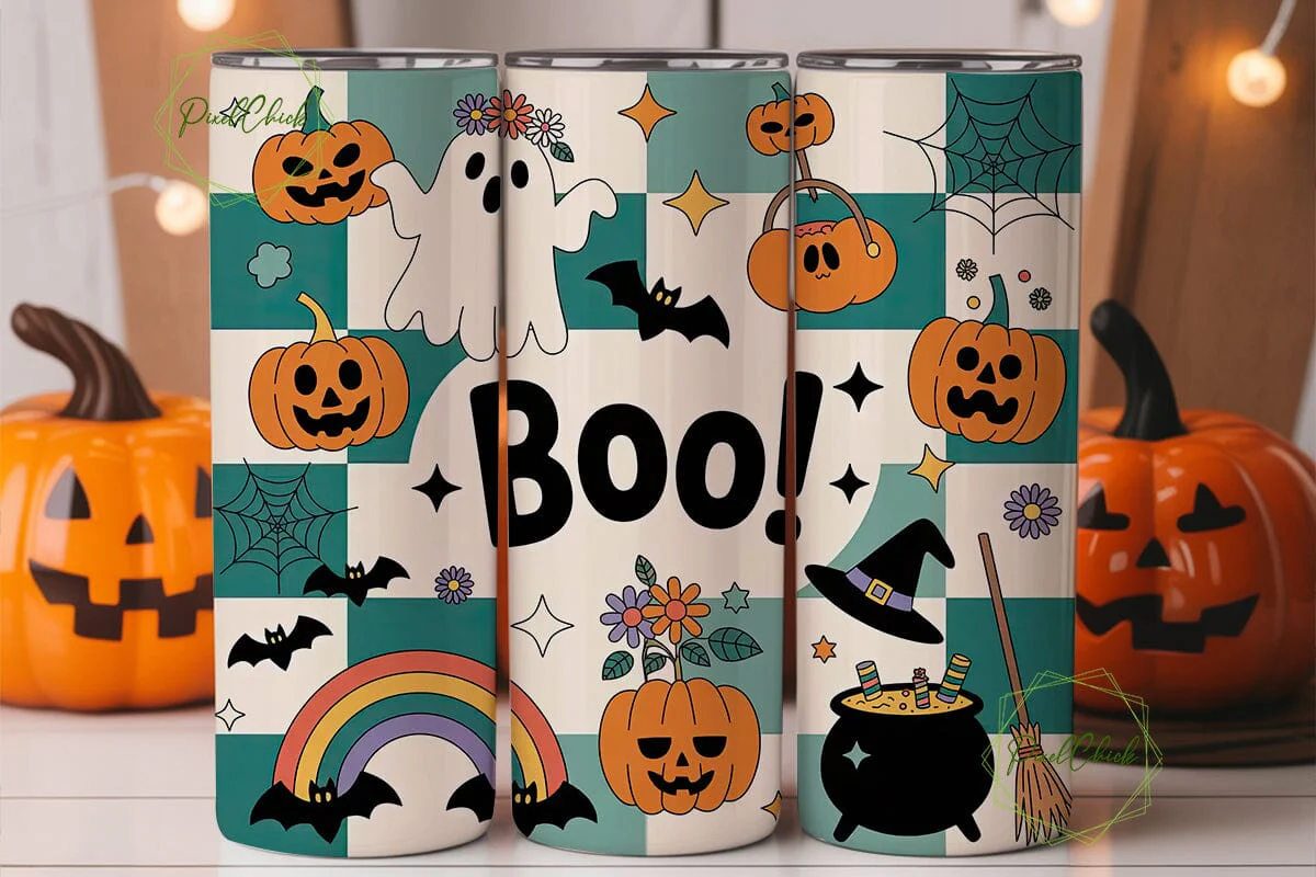 Cozy Fall Vibes 20oz Tumbler Wrap - Image 3