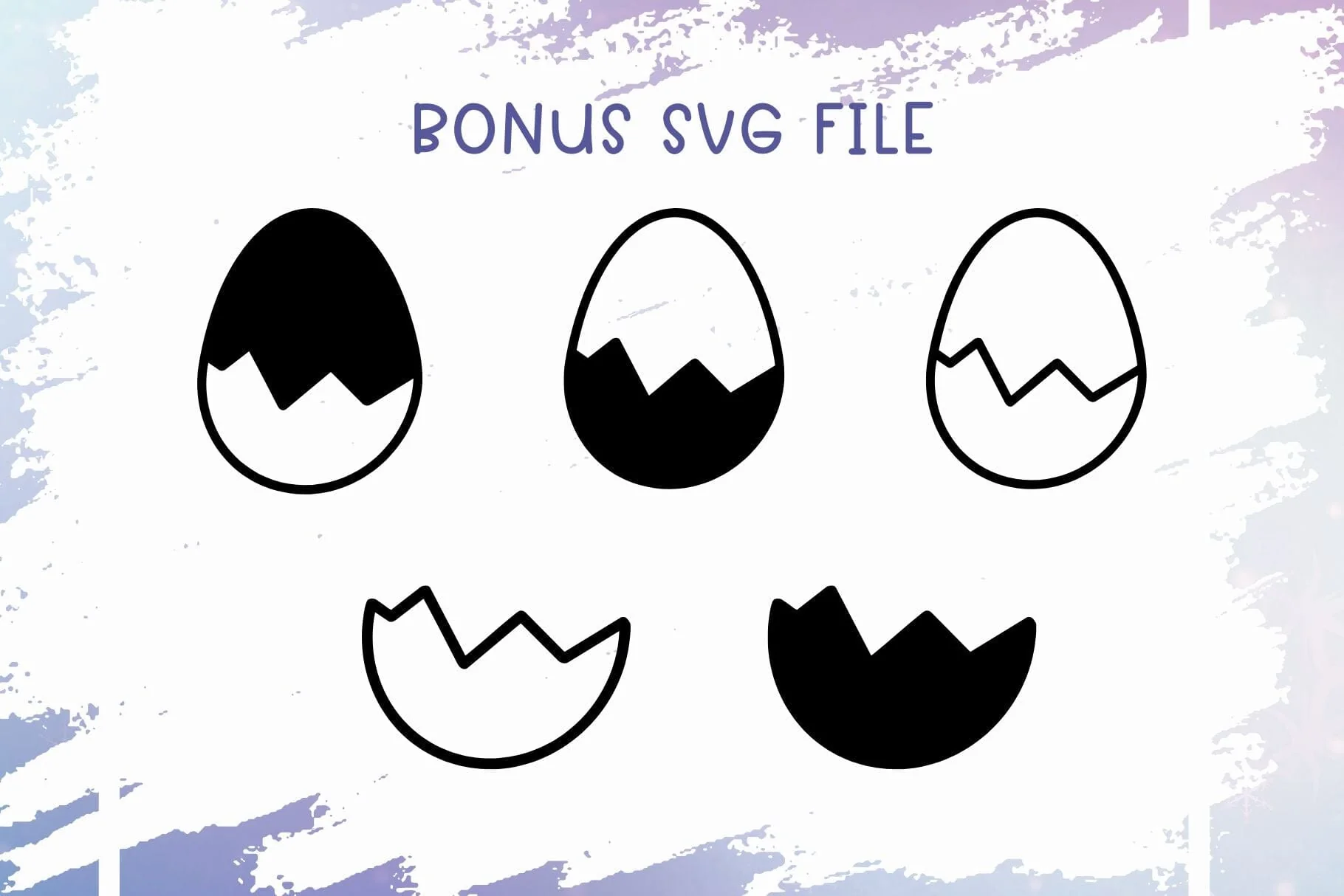 Crackie Egg – Cute Easter Display Font - Image 8