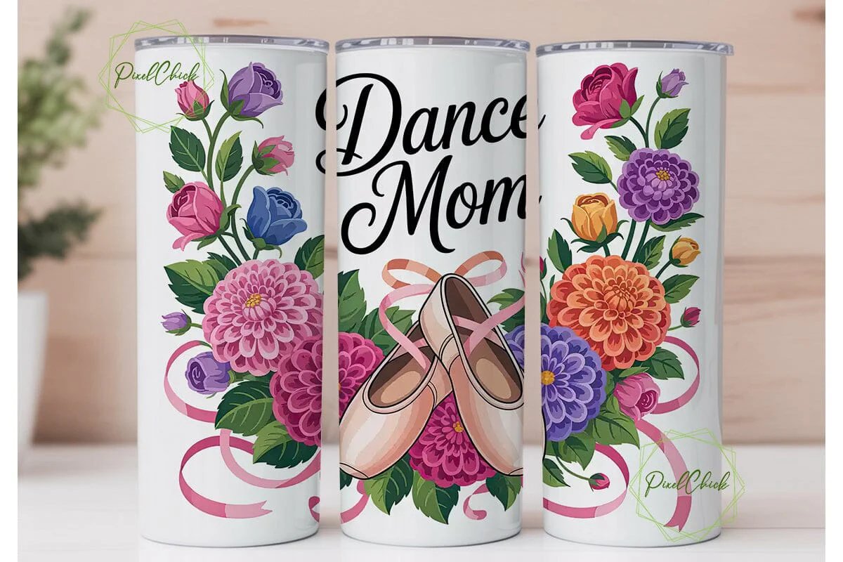 Dance Mom 20oz Tumbler Wrap