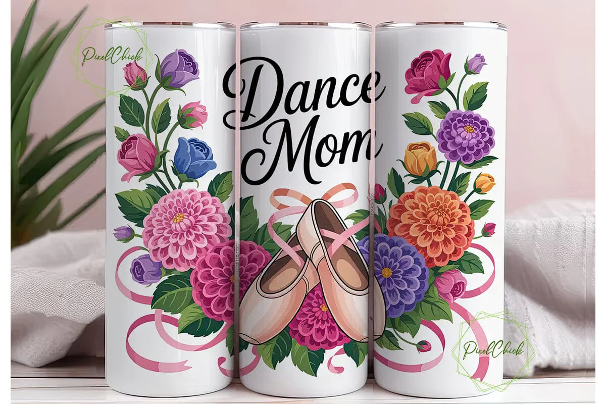Dance Mom 20oz Tumbler Wrap - Image 3