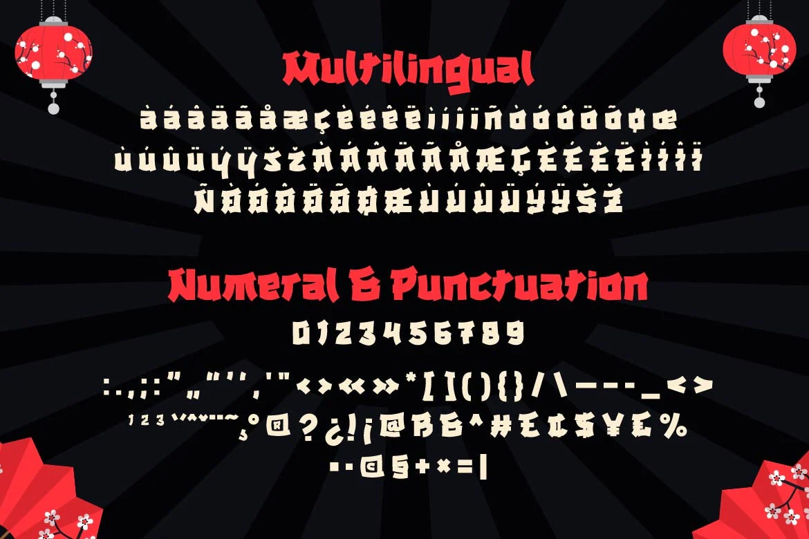 DASEGO - Japanese style font - Image 8