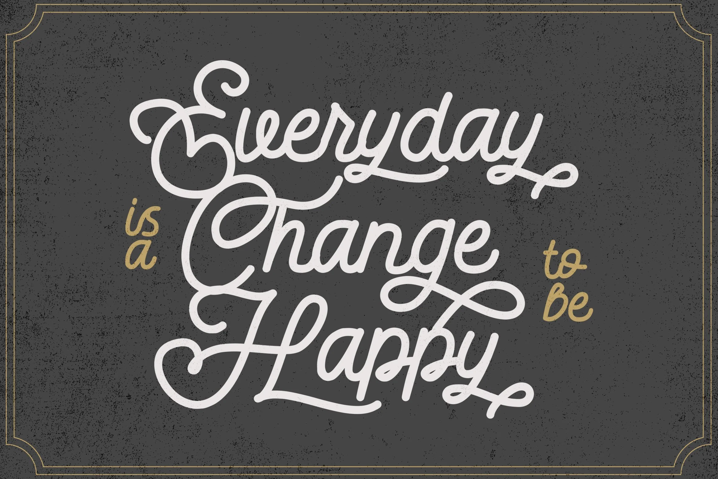 Dattge Hurty - Monoline Retro Script Font - Image 10