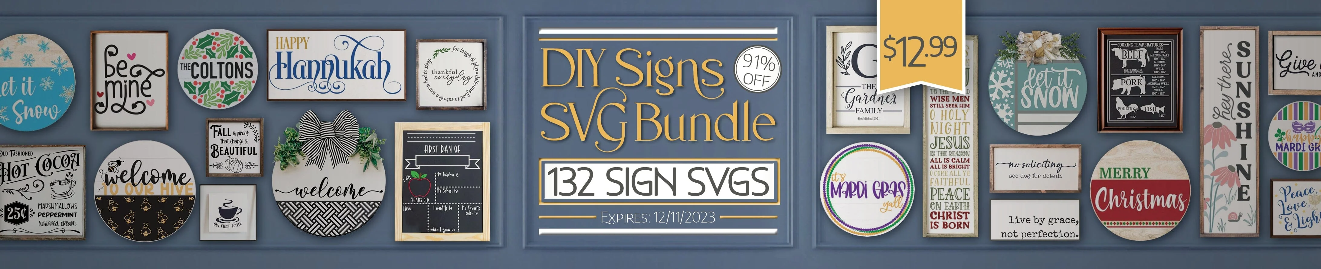 DIY Signs SVG Bundle - Image 2