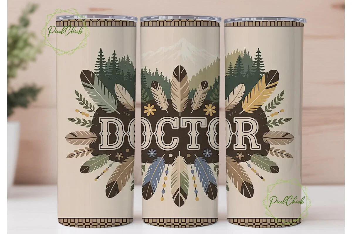 Doctor Boho 20oz Tumbler Wrap