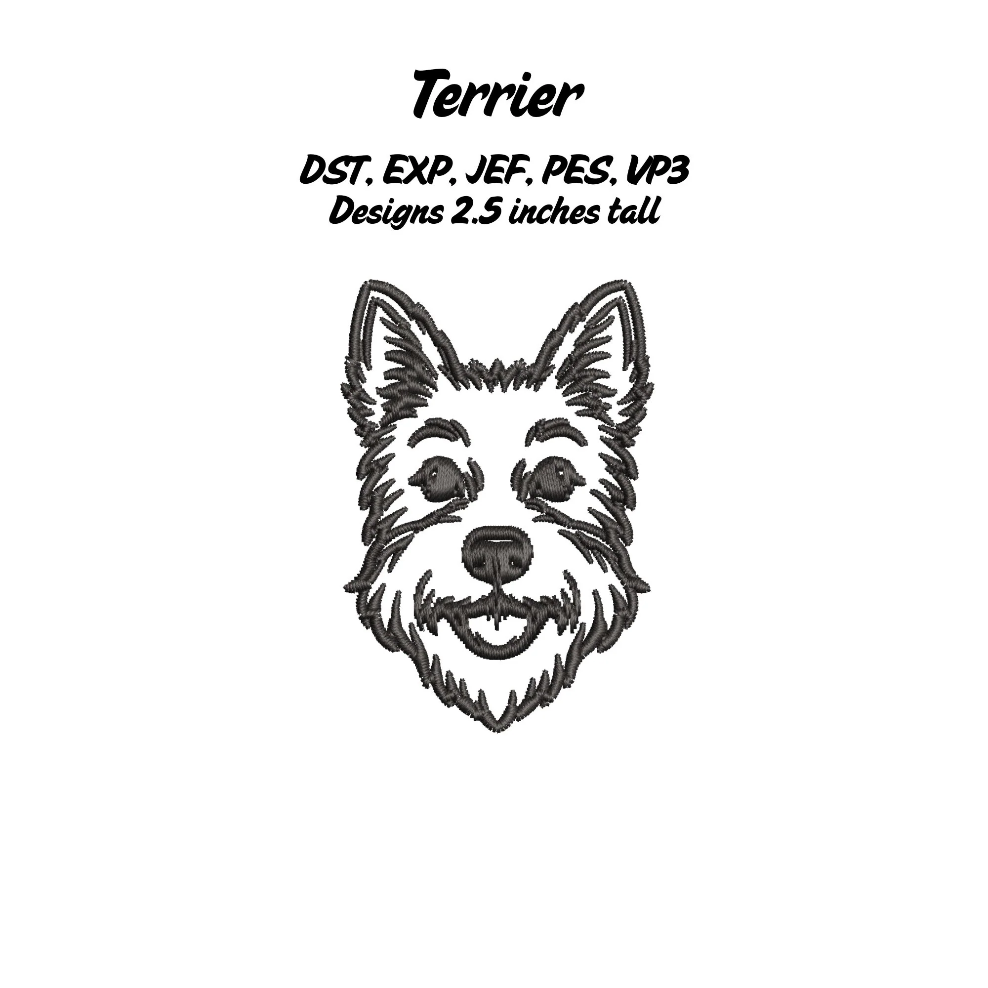 Dog Embroidery File Set - Image 6