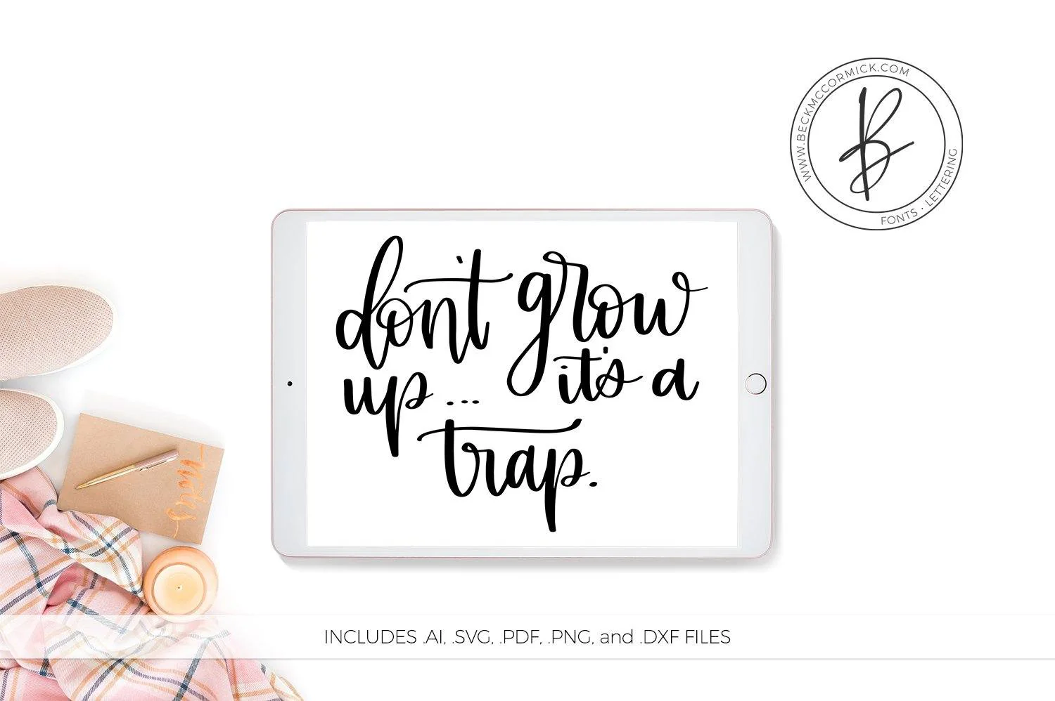 Don't Grow Up It's a Trap SVG