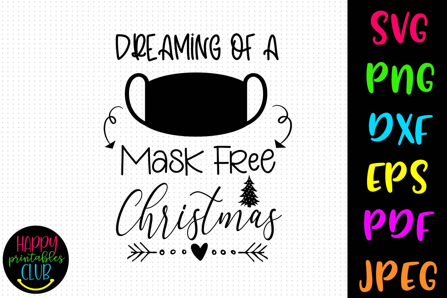 Dreaming of a Mask Free Christmas- Pandemic Christmas Ornaments - Image 2
