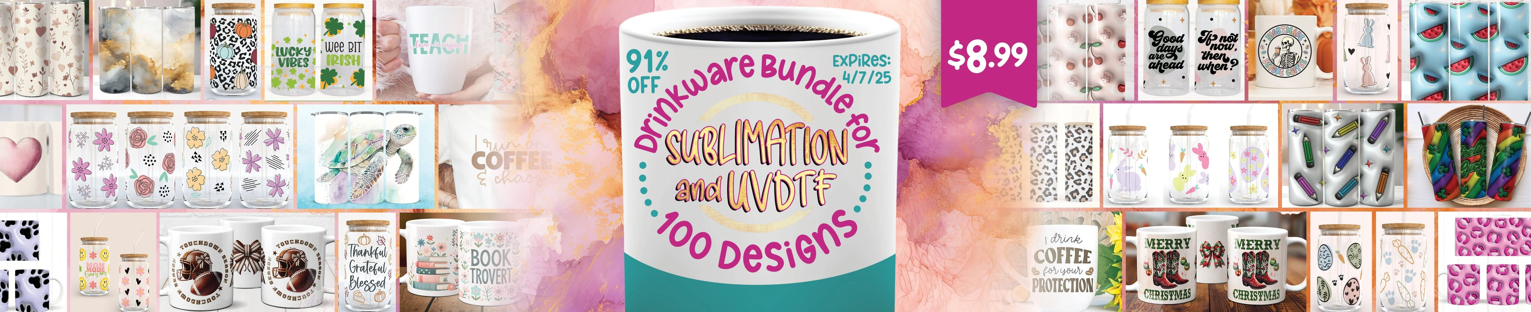 Drinkware Bundle for Sublimation and UVDTF - Image 2