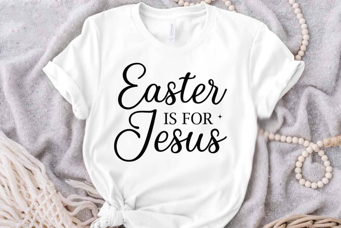 Easter Jesus Quote SVG  PNG Design - Image 2