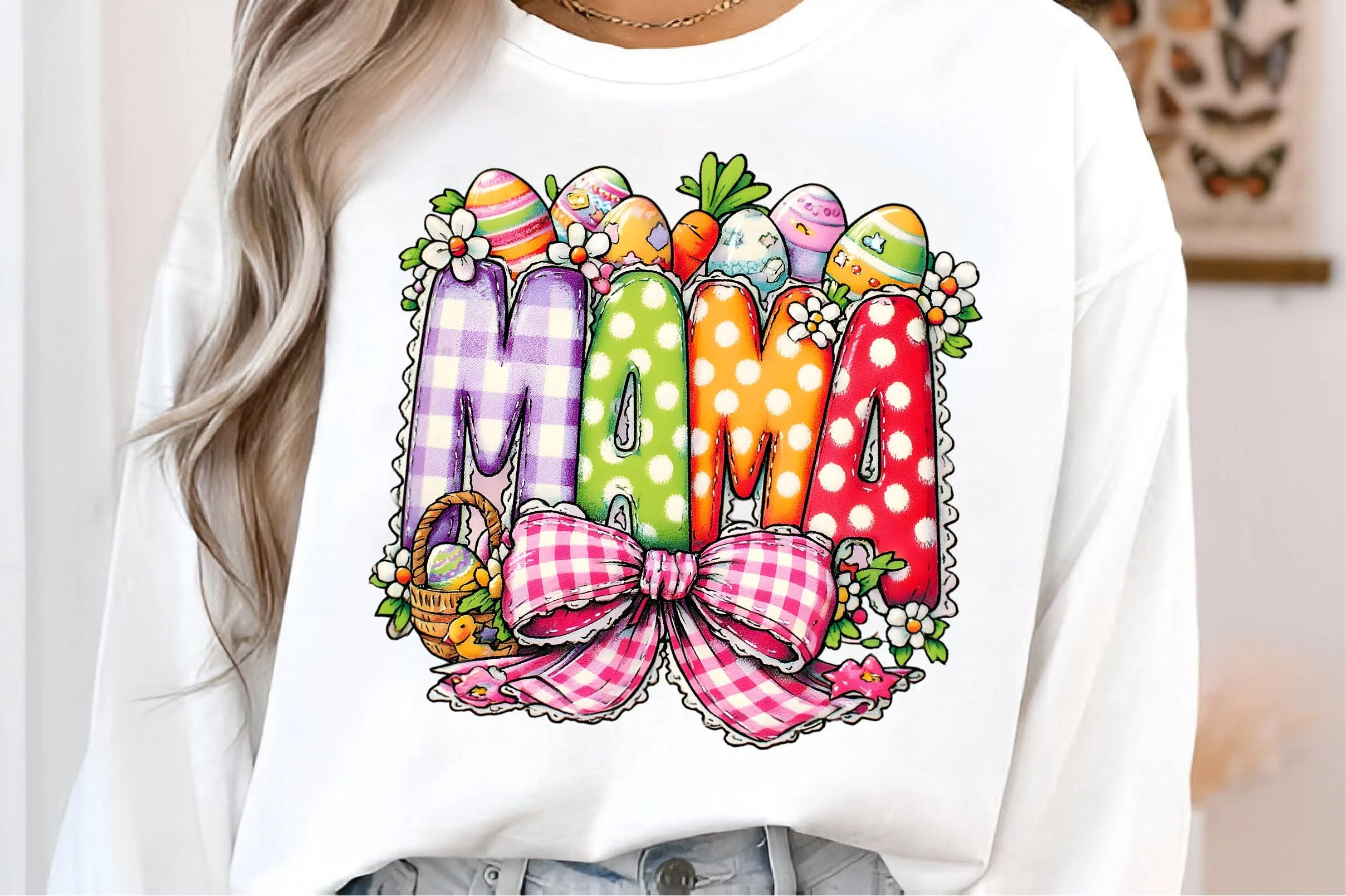 Easter Mama Png, Happy Easter Png