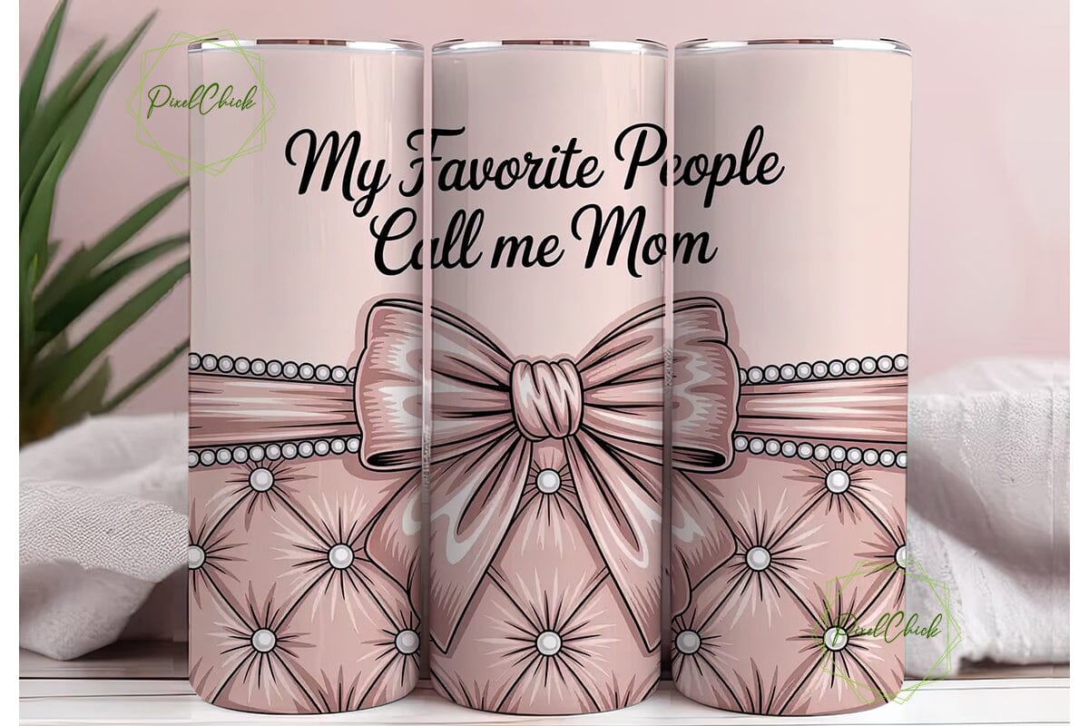 Elegant Mom Tumbler Wrap 20oz - Image 3