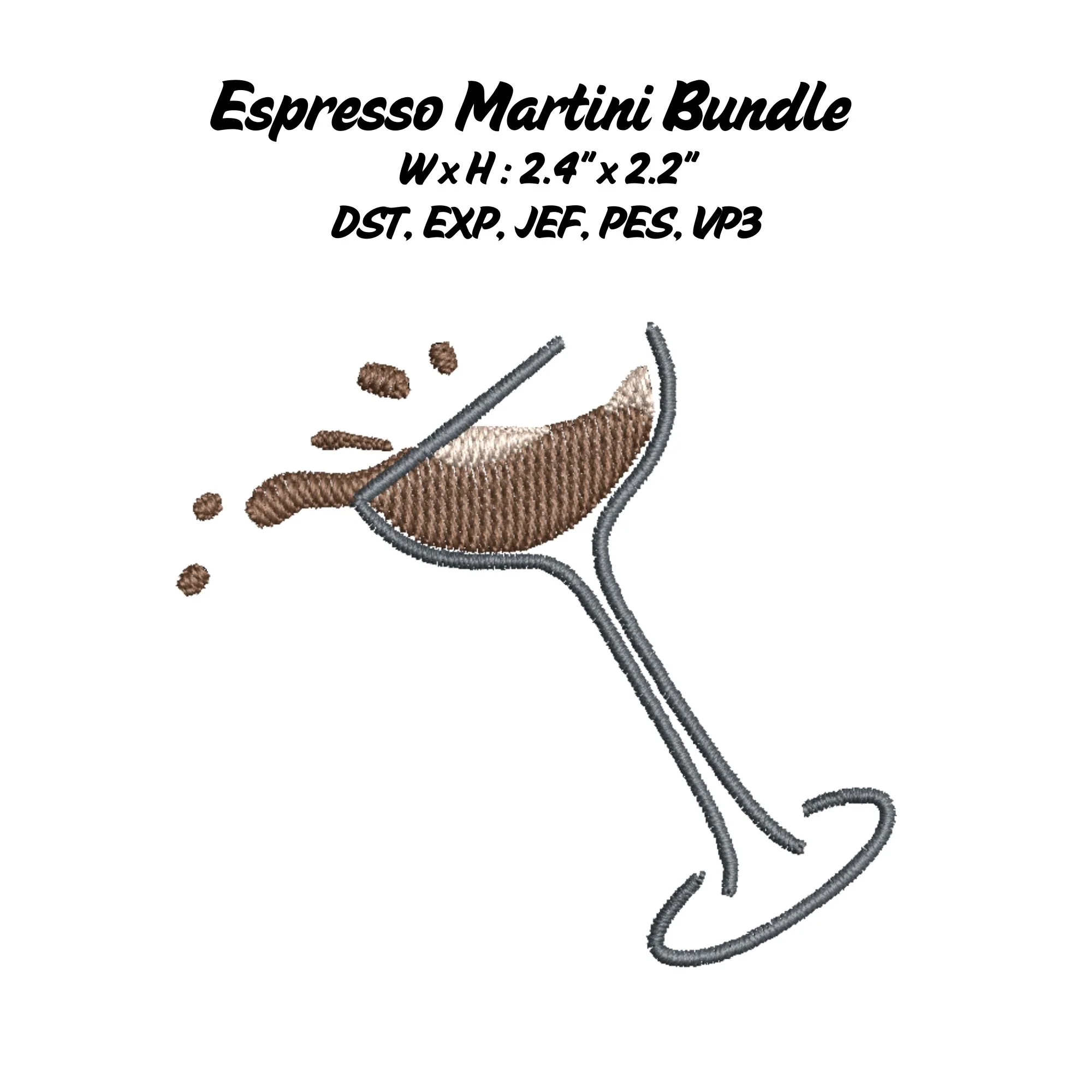 Espresso Martini Embroidery Bundle - Image 3