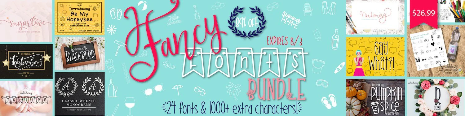 Expired: Fancy Fonts Bundle - Image 2