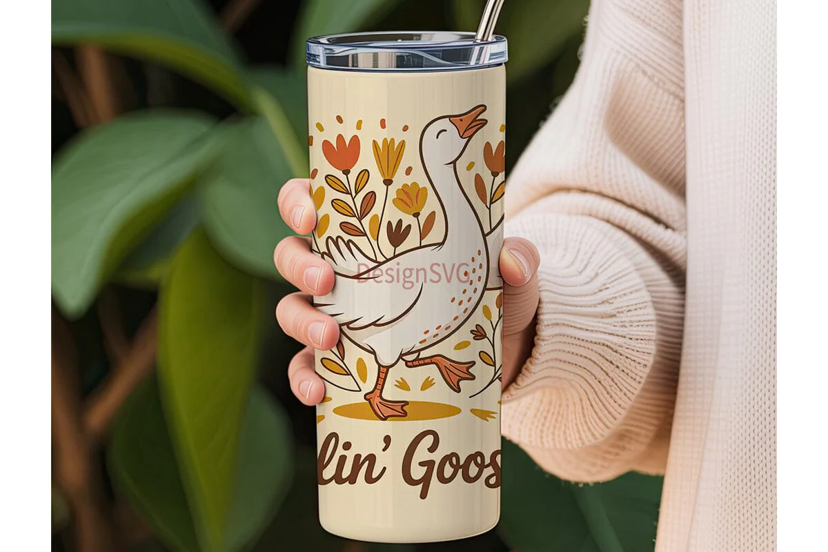 Feelin' Goosey 20oz Tumbler Design - Image 3