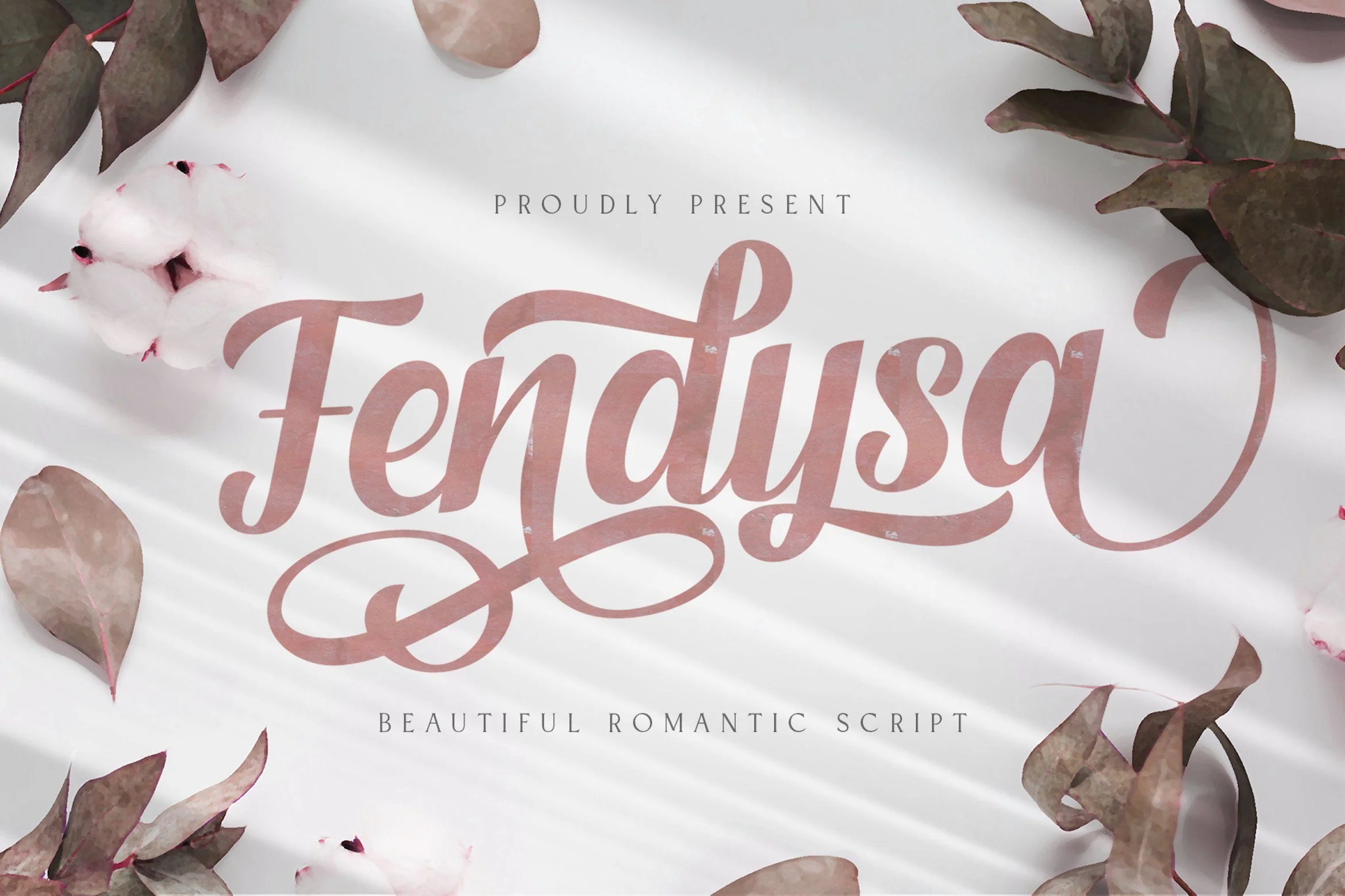 Fendysa - Beautiful Romantic Calligraphy Script Font