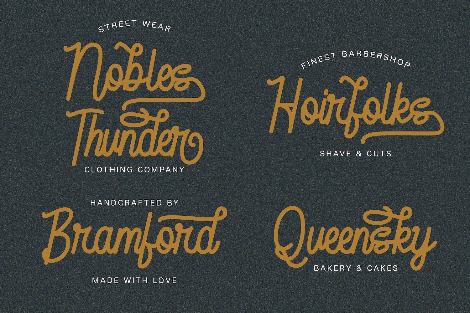 Feri Candi - Monoline Script Font - Image 7