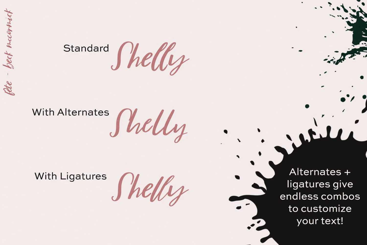 Fête Casual Script Font - Image 2