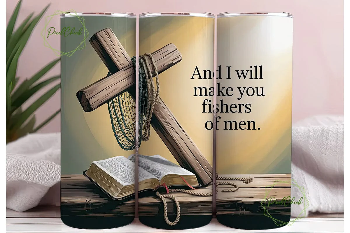 Fishers of Men 20oz Tumbler Wrap - Image 3