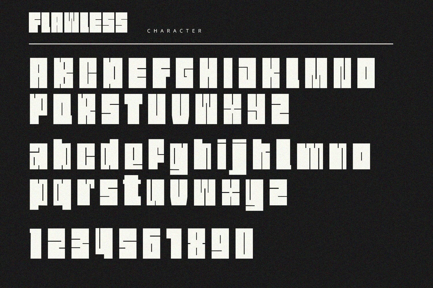 Flawless - Display Font - Image 7