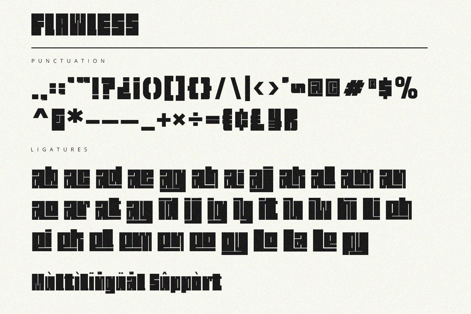Flawless - Display Font - Image 8