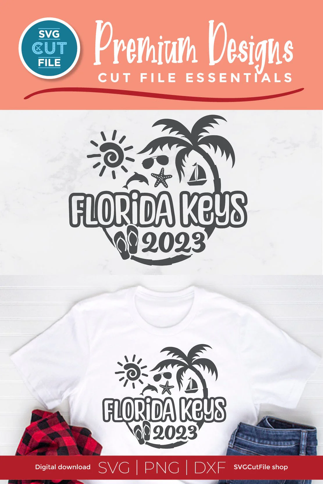 Florida Keys svg - Great for a 2023 Florida Vacation or Trip - Image 4