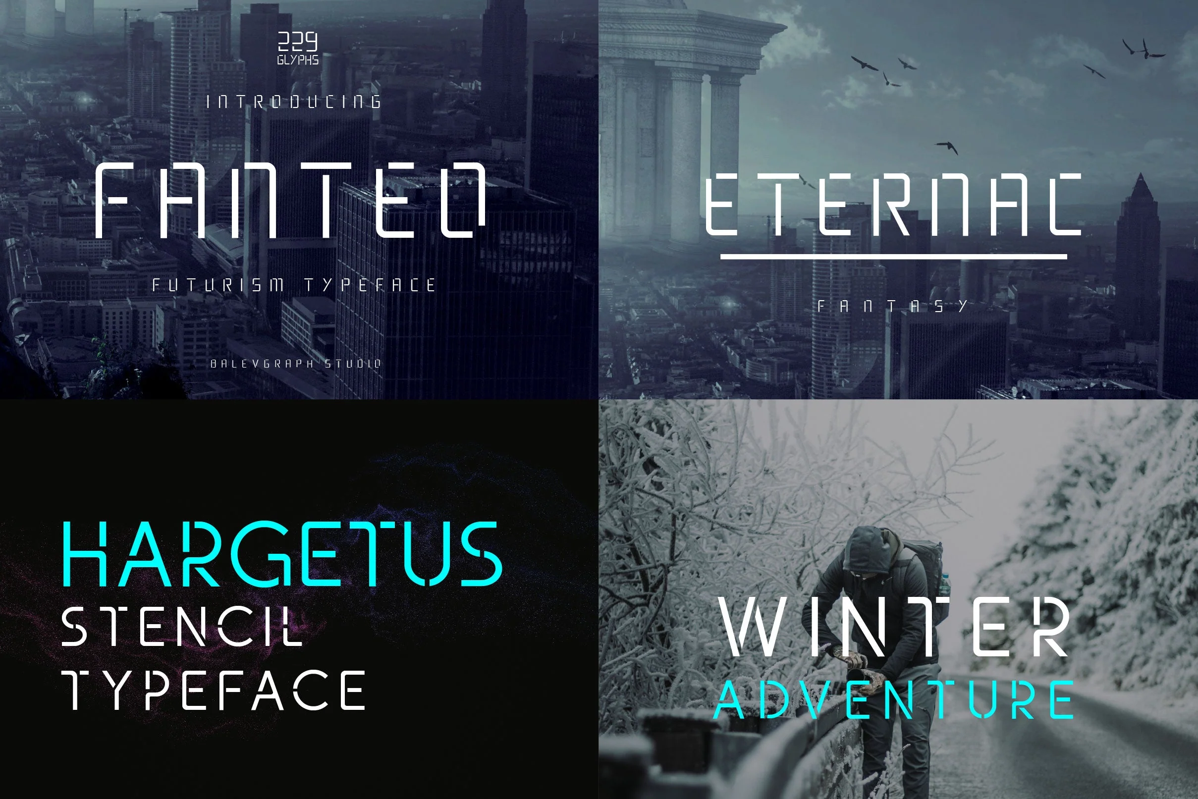 Font Bundle - Modern Sans Serif - Image 3