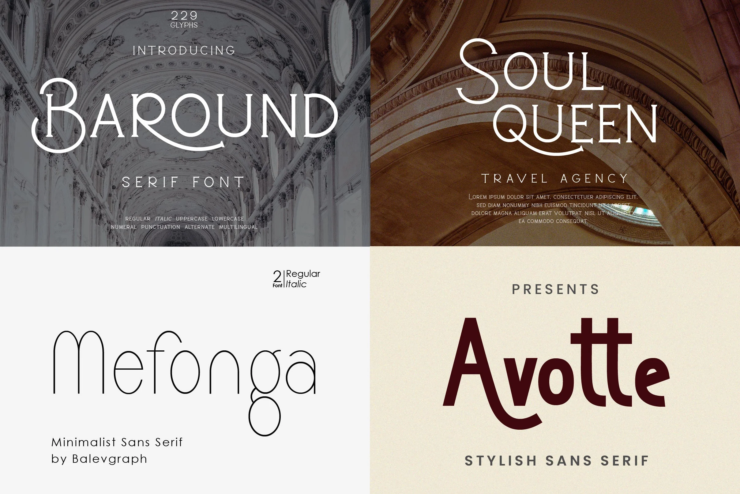 Font Bundle - Modern Sans Serif - Image 4
