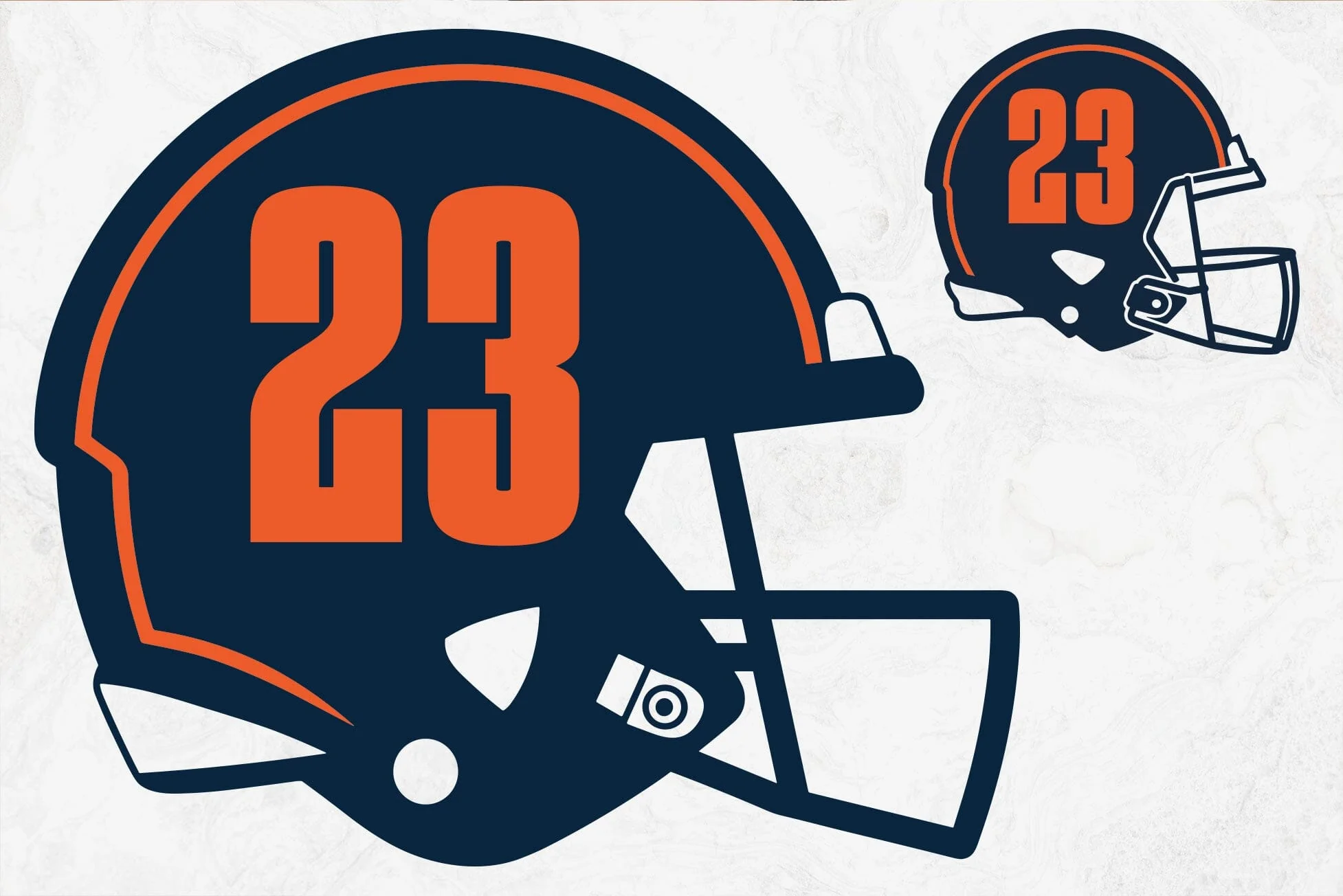Football Helmet SVG, Layered Team Logo, Monogram Svg