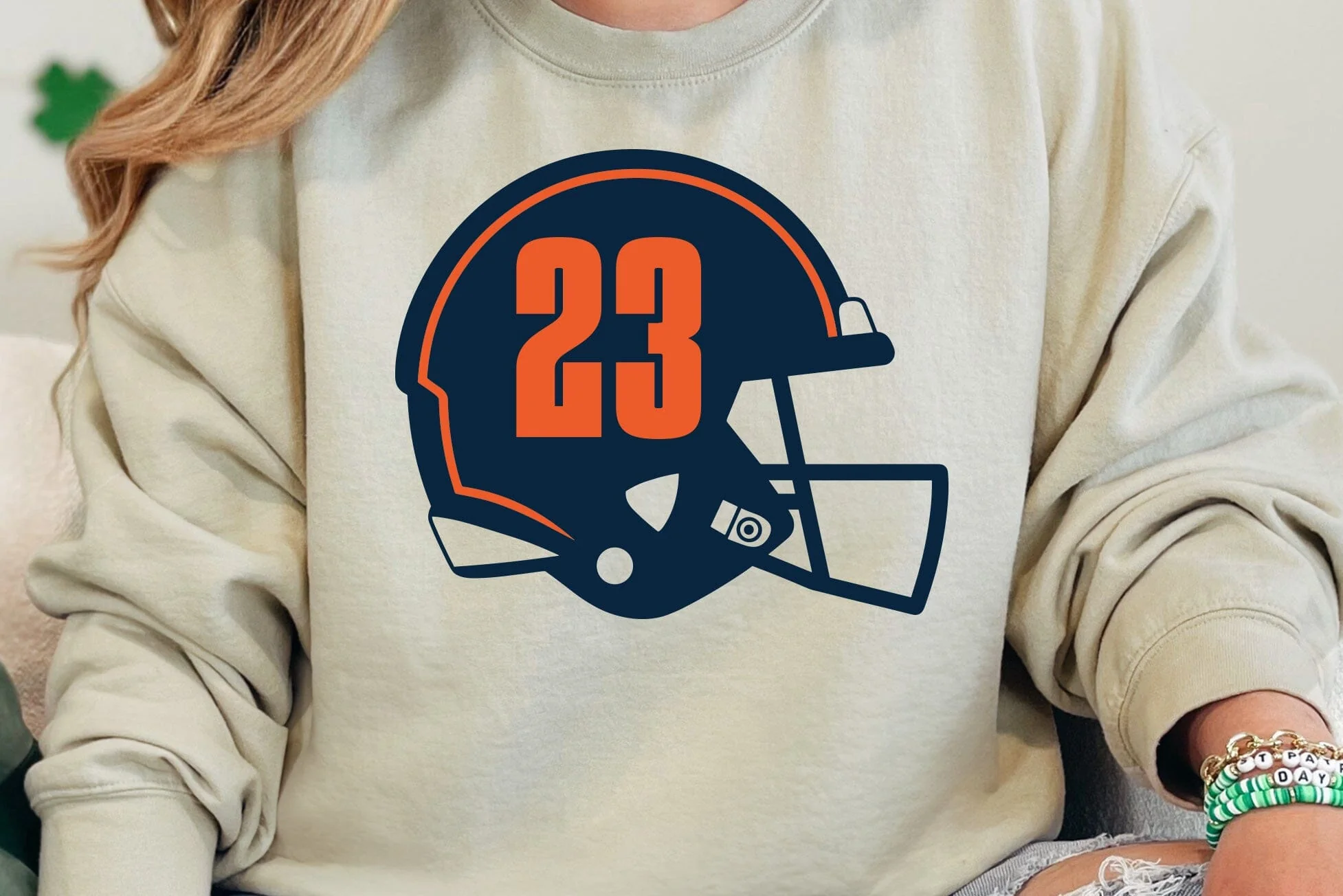 Football Helmet SVG, Layered Team Logo, Monogram Svg - Image 5