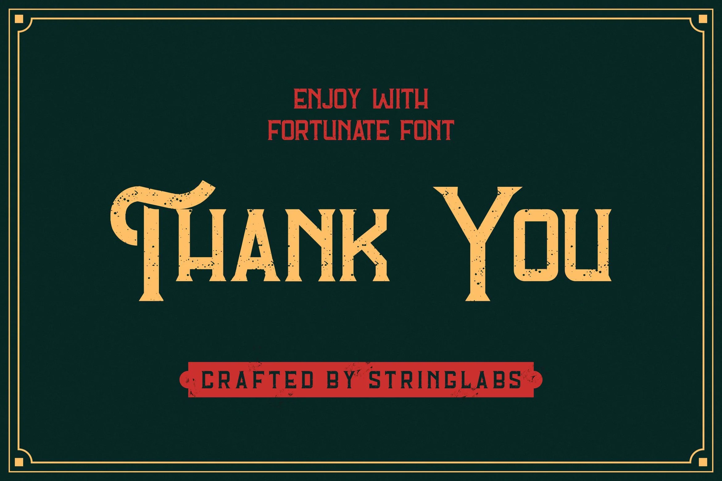 Fortunate - Original Hand Drawn Retro Font - Image 15