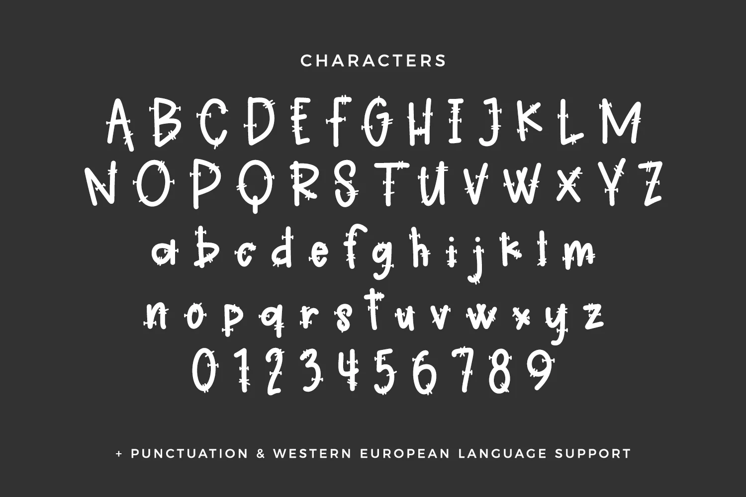 Frankenstina Sans - A Monster Font - Image 10